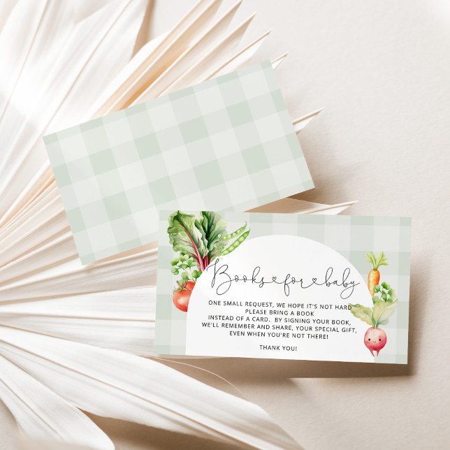 Cartão De Informações Livros para bebês-agricultores de crescimento loca (Criador carregado)