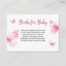 Livros para Chá de Bebê Borboleta Pequena para Beb