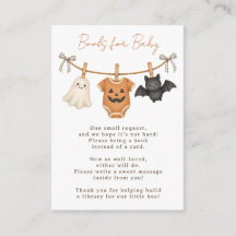 Livros para Chás de Bebê de Halloween da Little Bo