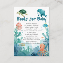 Livros para Chuvinha de Bebê Sea You Soon Baby
