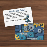 Livros para Engrenagens do Bebê Robô