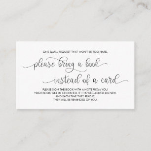 Cartão De Informações Livros para o bebê, Mão Moderna - Preto Estimulado