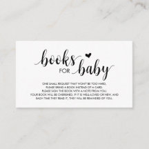 Livros para o bebê, moderno manuscrito preto