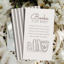 Livros Para o Chá de Bebê do Bebê com Listras Cast