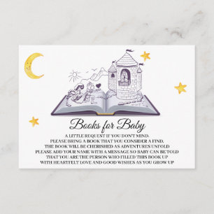 Cartão De Informações *~* Livros para o livro de Pop do Baby Prince