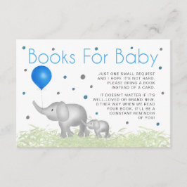 Cartão De Informações Livros Para O Padrão De Pontos De Elefantes De Aqu