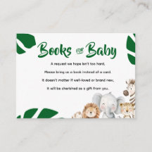 Livros Personalizados de Safari para Bebê