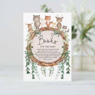 Cartão De Informações Livros Russos de Animais da Floresta da Madeira pa