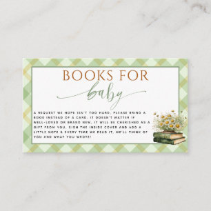 Cartão De Informações Livros Russos para Chás de fraldas Agricultores Cu