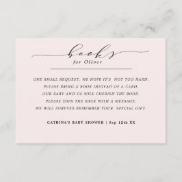 Cartão De Informações Livros Vermelhos Simples e Escamuflados para Pedid