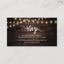 Madeira Fazenda russa, luzes de cordas, RSVP onlin