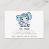 Manuais De Elefante De Cores Aquáticas Para Bebê