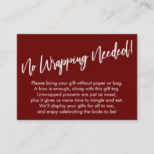 Cartão De Informações Manuscrito Simples Não É Necessário Quebrar!