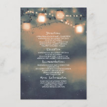 Mason Jar Lights Detalhes do Casamento - Informaçõ