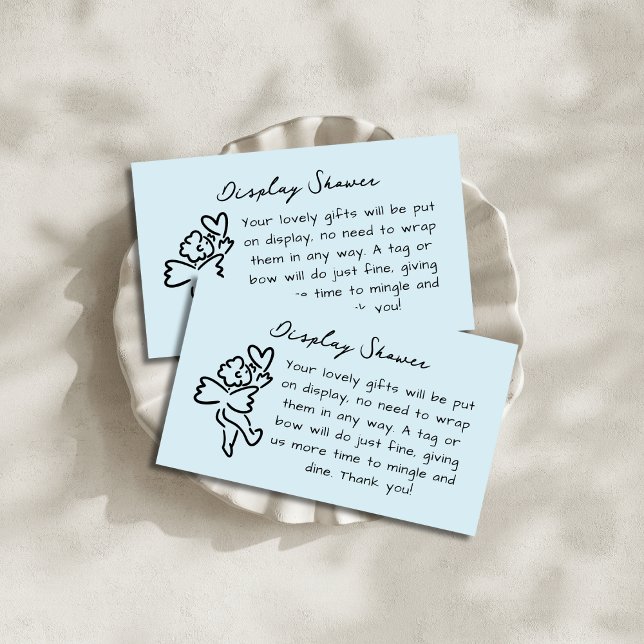 Cartão De Informações Match Made In Heaven Display Bridal Shower  (Criador carregado)