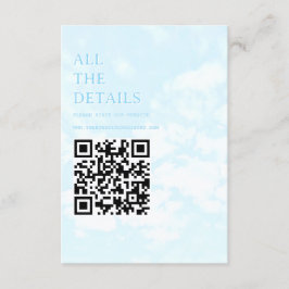 Cartão De Informações Match Made In Heaven Wedding Details 