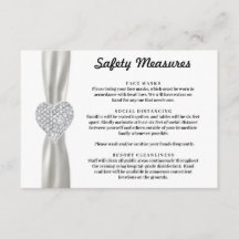 Medidas de Segurança da Fita Branca do Coração Dia