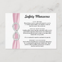 Medidas de Segurança Infinitas Do Diamante De Fita