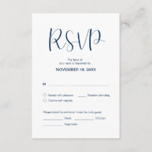 Mínimo Elegante moderno, RSVP, Fonte Dourada, Resp