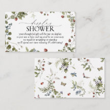 Modern Strawberry Summer Unwrapped Display Shower