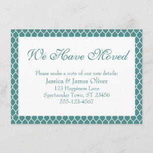 Cartão De Informações Movimentamos O Ogeo Branco Da Pré-Papoila Sobre O 