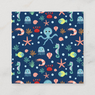 Cartão De Informações Mundo do Mar