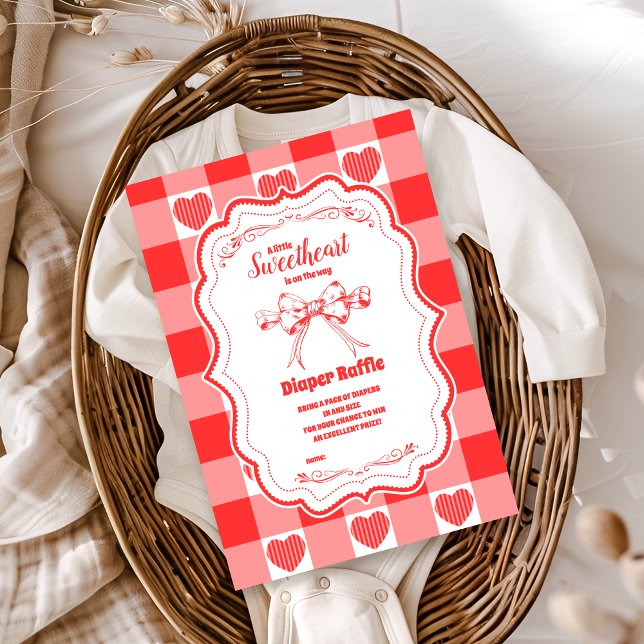 Cartão De Informações Namorados Pequena Garota Doce Diapper Raffle (Criador carregado)