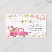 Namorados Truck Swetheart Fralda Raffle