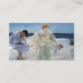 Cartão De Informações Não Me Pergunte Mais de Alma Tadema Casamento