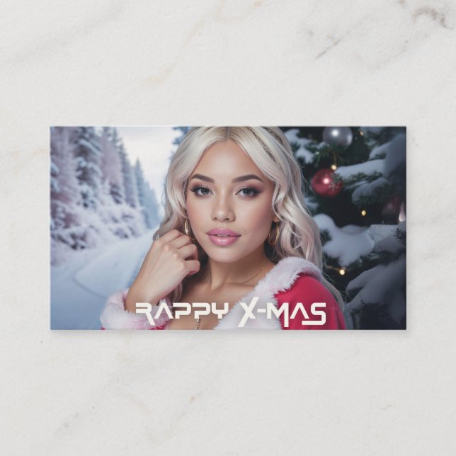 CARTÃO DE INFORMAÇÕES NATAL RAPPY (Frente)
