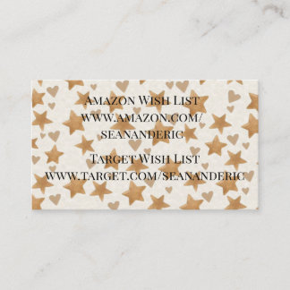 Cartão De Informações Neutral Teddy Gender Reveal Enclosure Card
