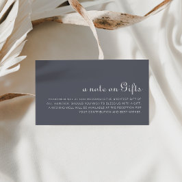 Cartão De Informações Noite Simples Boho Casando Desejando Bem