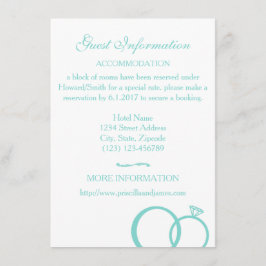 Cartão De Informações Nós Fazemos! Informações do convidado