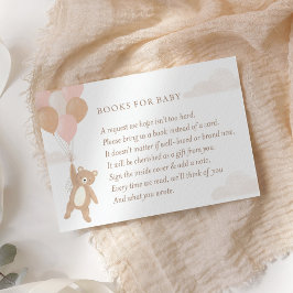 Cartão De Informações Nós Mal Podemos Esperar Livros Para o Bebê Solicit