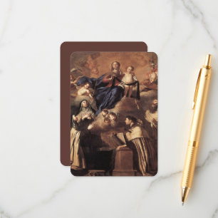 Cartão De Informações Nossa Senhora do Monte Carmel 1641