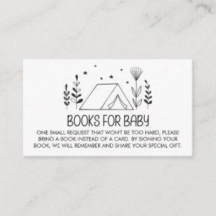 Cartão De Informações Nossos maiores livros de aventura para receptáculo