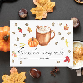 Cartão De Informações O amor está a criar a Pumpkin Quantas rolas?