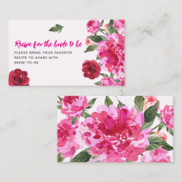 Cartão De Informações O amor está no ar do Chá de panela Compartilhar um