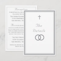 O Casamento de Prata Católico Rebuscado