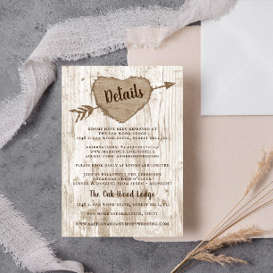 Cartão De Informações O detalhe cinzelado da coleção do casamento da