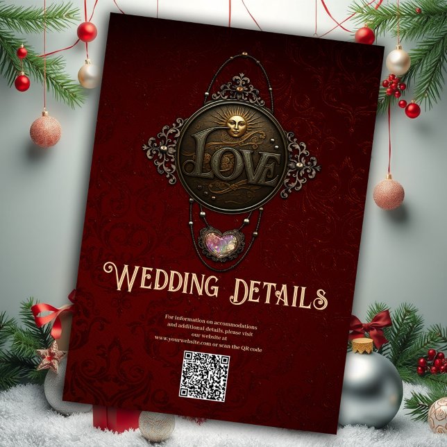 Cartão De Informações O Emblema do Amor. (Criador carregado)