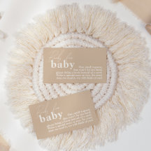 Oh Baby Boho Modern Simples Livro de Chás de frald