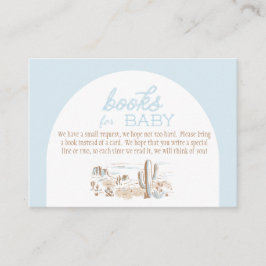 Cartão De Informações Oh Baby Cowboy Books for Baby