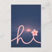 "oi" Design do Pôr do Sol da Montanha do Roteiro