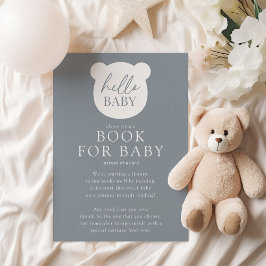 Cartão De Informações Olá Bear Bear Baby Book