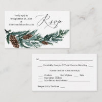 Orçamento Pine de inverno Cone Greenery SM RSVP