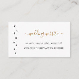 Cartão De Informações Os Humanos Estão Casando Site de Casamento de Anim