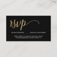 Ouro Preto RSVP sem envio de correio Assento Reser