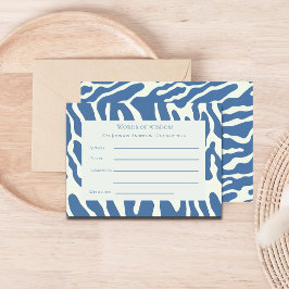 Cartão De Informações Padrão abstrato moderno palavras de sabedoria de f