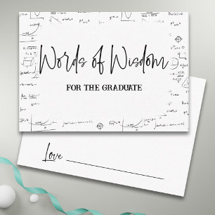 Cartão De Informações Palavras Elegantes de Aconselhamento sobre Formata